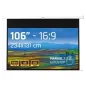 iggual Pantalla manual 16:9 106" 234x131 cm