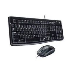 Logitech MK120 Teclado+Ratón Óptico 1000dpi USB