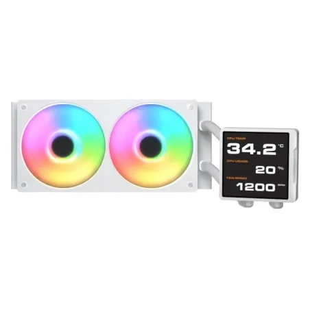 Cougar Ref. Liq Poseidon Vistek Pro ARGB 240 White