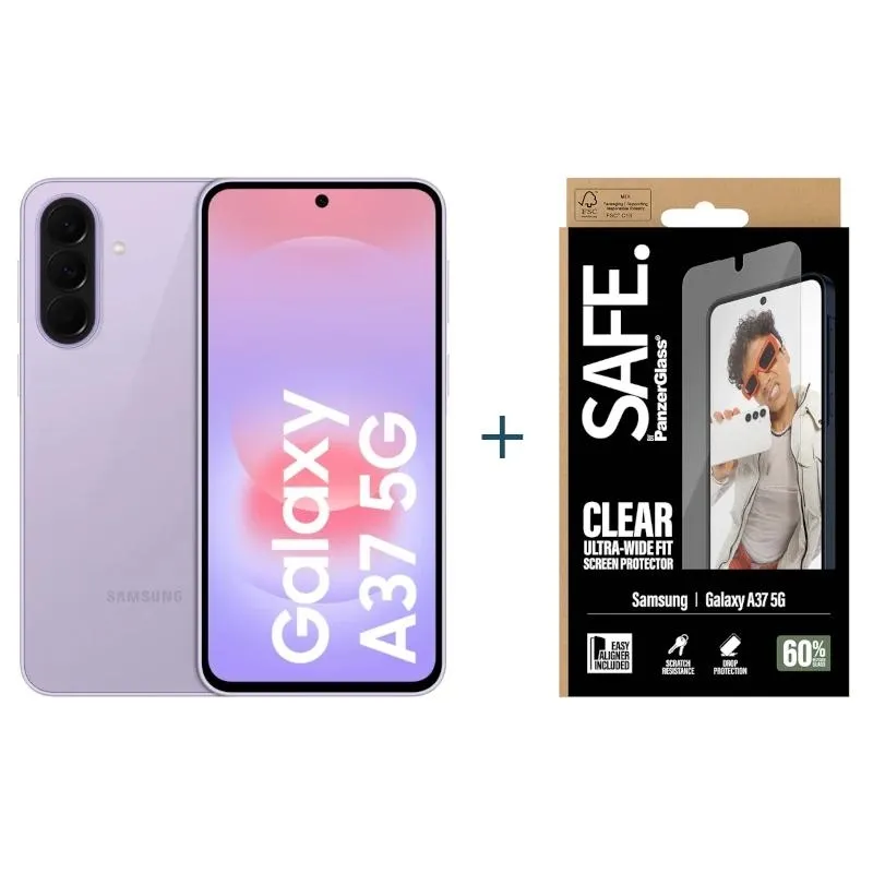 Samsung Galaxy A37 5G 256Gb 8Gb Violet+ Prote Safe Samsung Galaxy A37 5G 256Gb 8Gb Violet+ Prote Safe