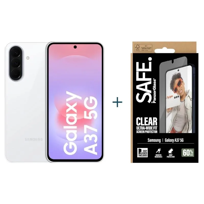 Samsung Galaxy A37 5G 256Gb 8Gb White+ Protec Safe Samsung Galaxy A37 5G 256Gb 8Gb White+ Protec Safe