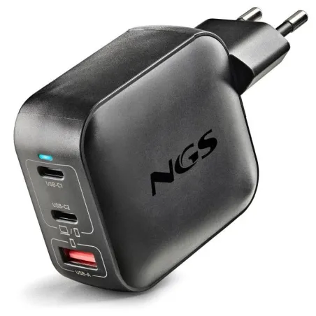 NGS CARGADOR GAN PARED ULTRARAPIDO 100W 3 P