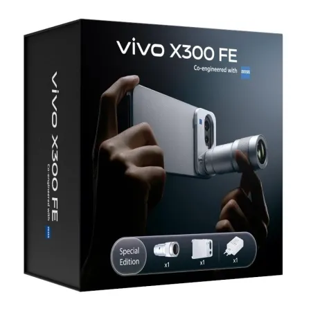 VIVO X300 FE 5G Black + Ch90w + Kit fotografico