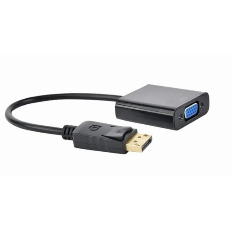 Gembird Cable adaptador DisplayPort a VGA, negro Gembird Cable adaptador DisplayPort a VGA, negro