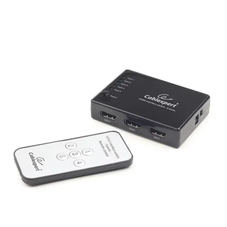 Gembird Switch con interface HDMI, 5 puertos