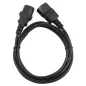 Gembird Cable Alimentación CPU-Monitor 6A 1.8Mts Gembird Cable Alimentación CPU-Monitor 6A 1.8Mts