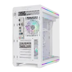 NOX Semitorre ATX Hummer Anvil Cristal Curv Blanco