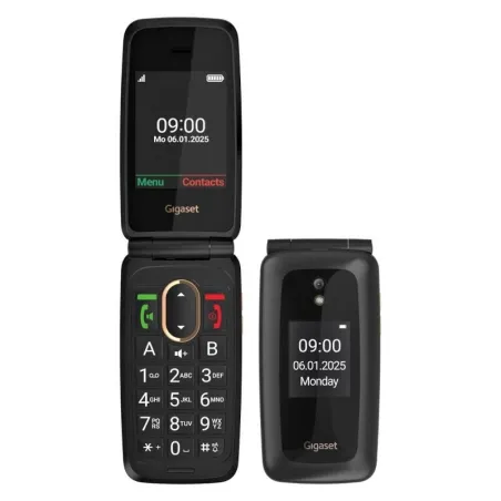 Gigaset Móvil Senior GL795 4G 2.31" Negro + Base