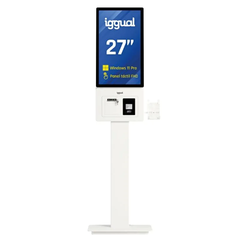 iggual Kiosco interactivo FHD ORCHID 27" W11Pro iggual Kiosco interactivo FHD ORCHID 27" W11Pro