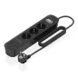 Aisens Regleta 3 tomas interruptor PD 2xUSBC 2xUSB Aisens Regleta 3 tomas interruptor PD 2xUSBC 2xUSB