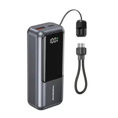 Gembird Powerbank con LCD 10000 mAh Gris