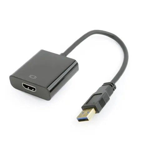 Gembird Adaptador de pantalla USB a HDMI, negro