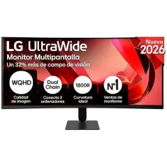 LG 34U601B-B Monitor 34" WQHD 120hz HDMI DP curv