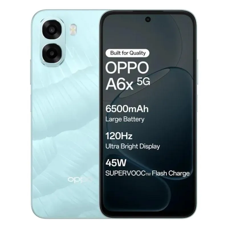 OPPO A6x 5G 6.75" 120Hz 4GB 128GB Ice Blue OPPO A6x 5G 6.75" 120Hz 4GB 128GB Ice Blue