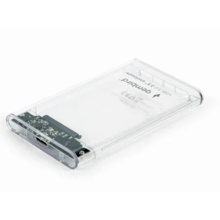 Gembird Carcasa 2.5" USB3.2 Transpare.Bolsa Trans.