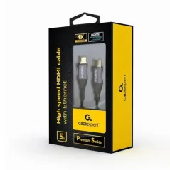 Gembird Cable HDMI de alta velocidad Ethernet 5m