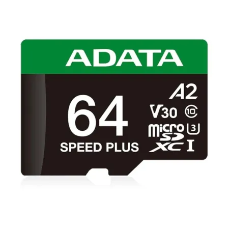 ADATA Speed Plus microSDXC UHS-I 64GB U3 V30 A2