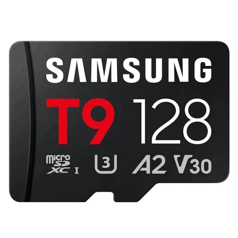 Samsung Micro SDXC T9 128GB clase10 U3 V30 A2 c/a Samsung Micro SDXC T9 128GB clase10 U3 V30 A2 c/a