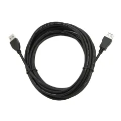 Gembird Cable de Extensión USB de 4,5 Mts Ngr